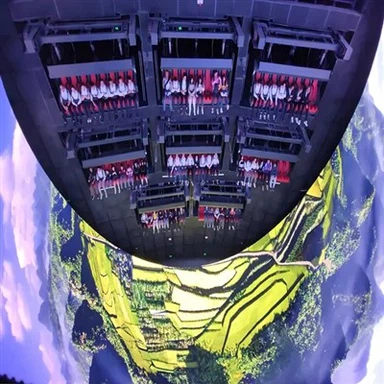 Suspendered Dome Flying Theatre